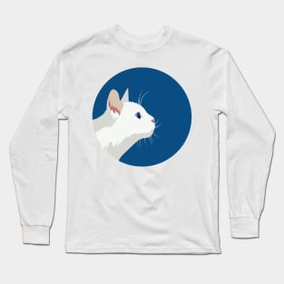 White Cat Long Sleeve T-Shirt